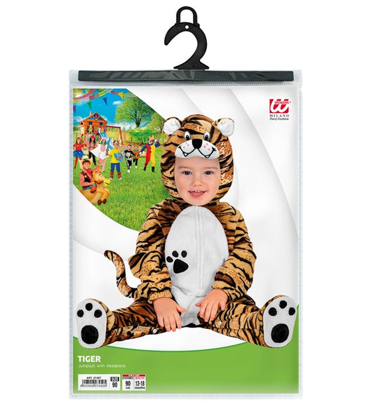 Tiger Jumpsuit With Headpiece