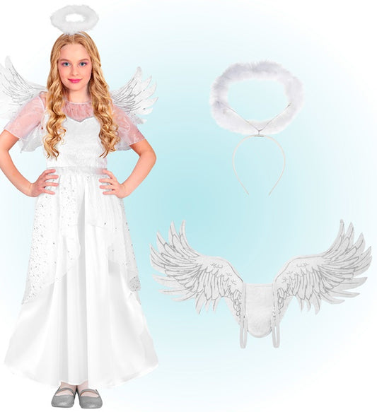 Angel Dress, Wings, Halo