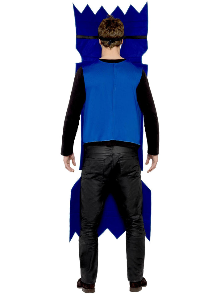Christmas Cracker Costume Adult Blue Tabard Festive Fancy Dress