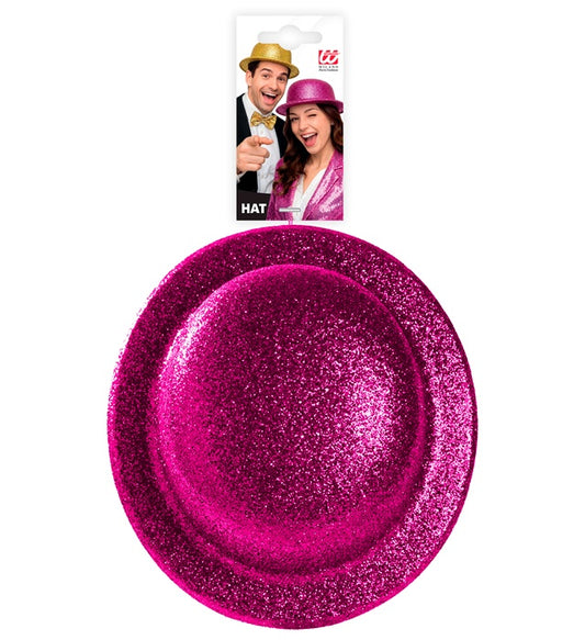 Pink Bowler Hat