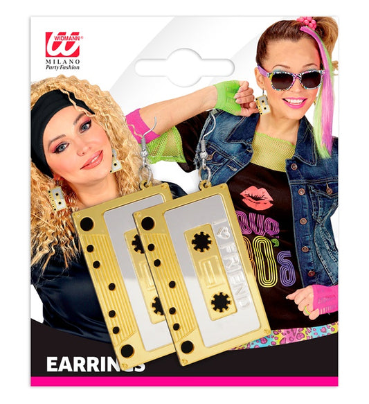 The 80S Cassette Tape Earrings