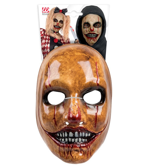 Mask Psycho Clown Plastic