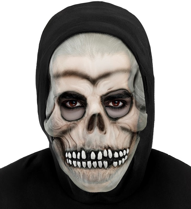Mask Hooded Skull Latex Glow In The Dark