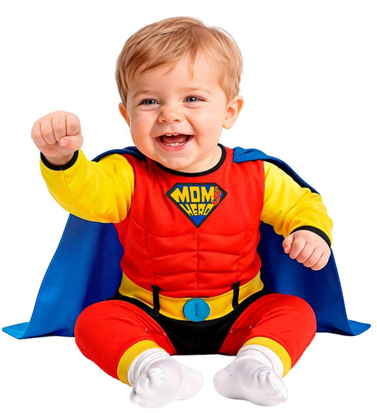 Super Baby Jumpsuit With Cape