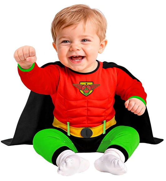 Super Baby Jumpsuit With Cape