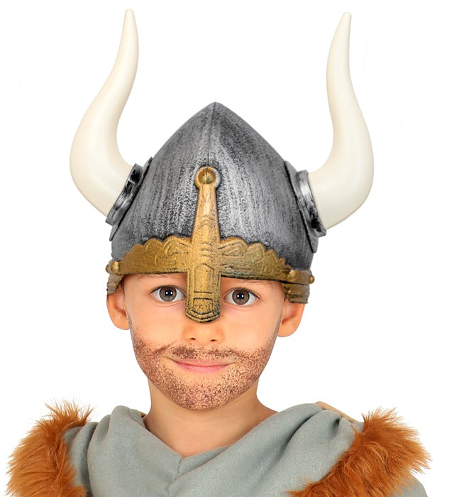 Viking Helmet Hard Plastic - Child Size