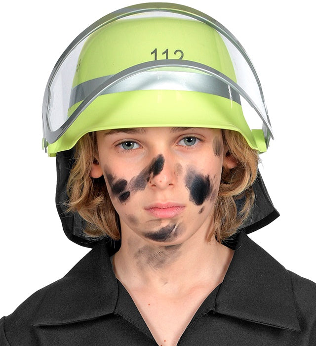 German Fireman Helmet Hard Plastic - Child Size