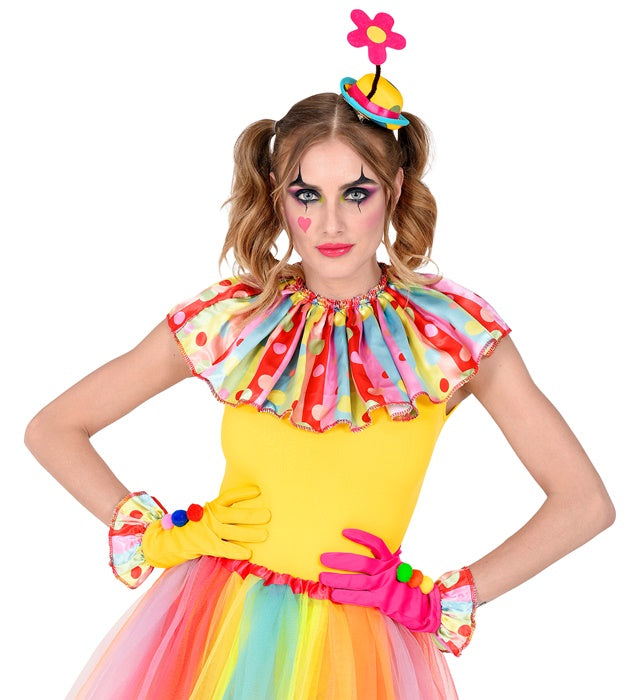Clown Mini Hat, Collar, Gloves