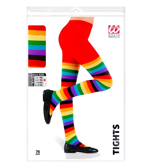 Rainbow Socks Pantyhose 75 Den Heavy Quality