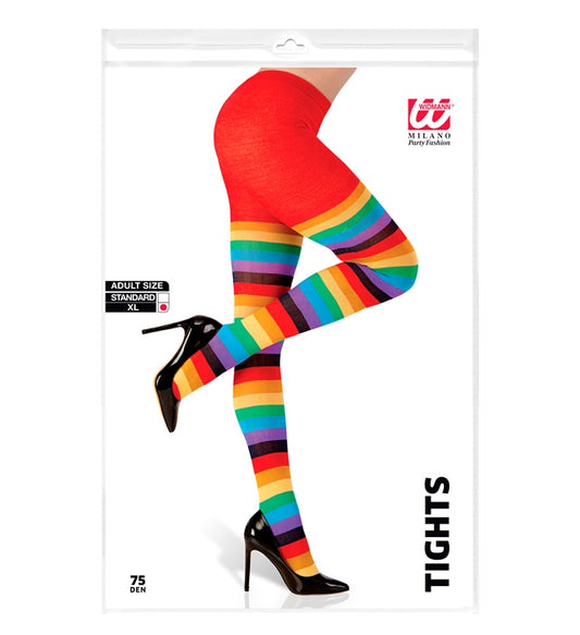 Rainbow Socks Pantyhose 75 Den Heavy Quality