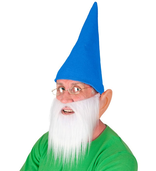 Blue Dwarf Hat, Beard, Ears