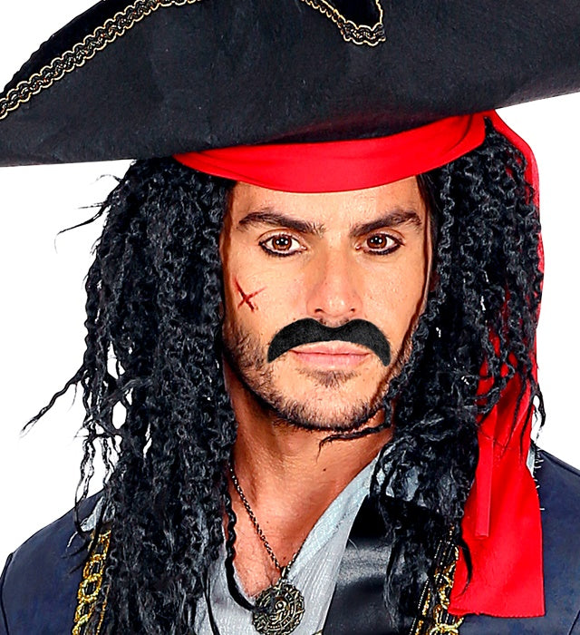 Set Of 6 Pirate Moustaches