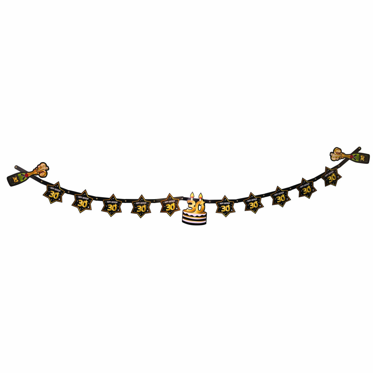 30th Birthday Party Garland Milestone Decoration 2.1m Banner 2