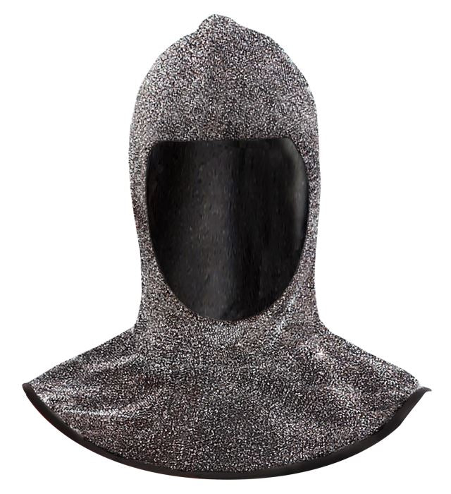Medieval Warrior Hood Metallic