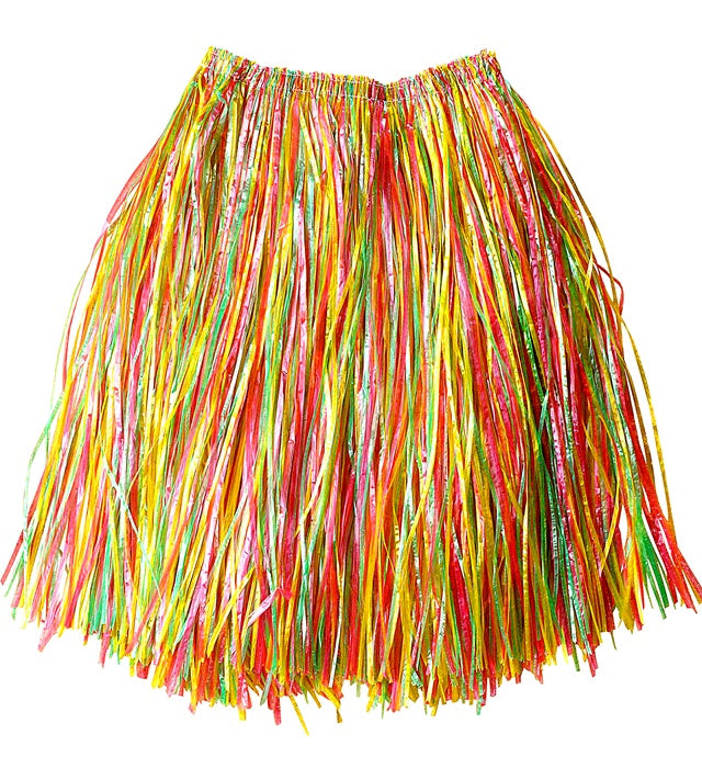 Multicolor Hula Skirt Abt. 55 Cm