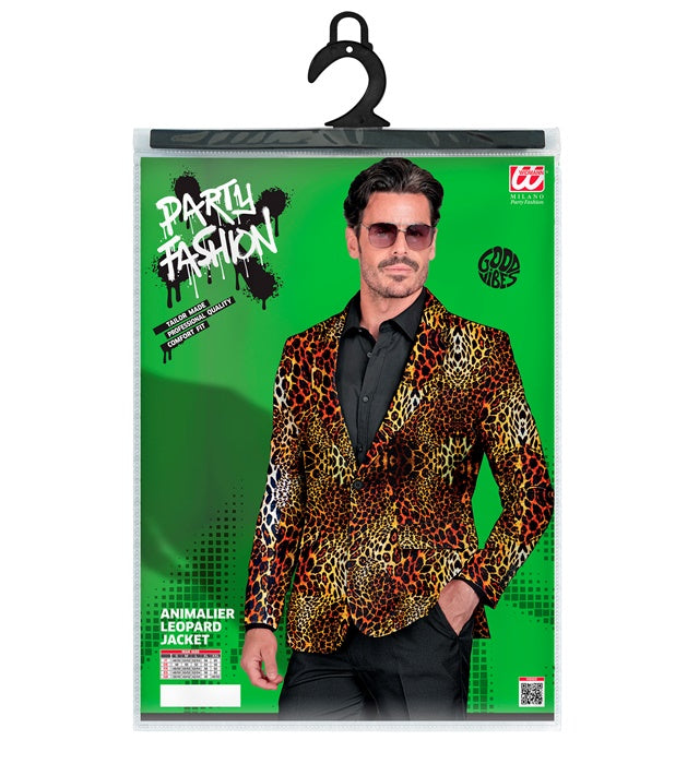 Leopard Animalier Party Fashion Jacket Jacket
