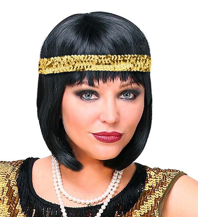 Sequin Headband 4 Colors Ass.