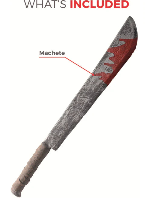 Blooded Chopper Adult Grey Halloween Toy Prop 74cm