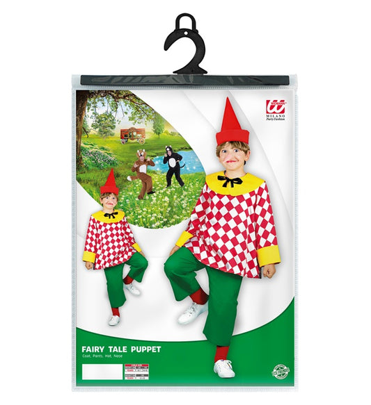 Fairytale Puppet Coat, Pants, Hat, Nose