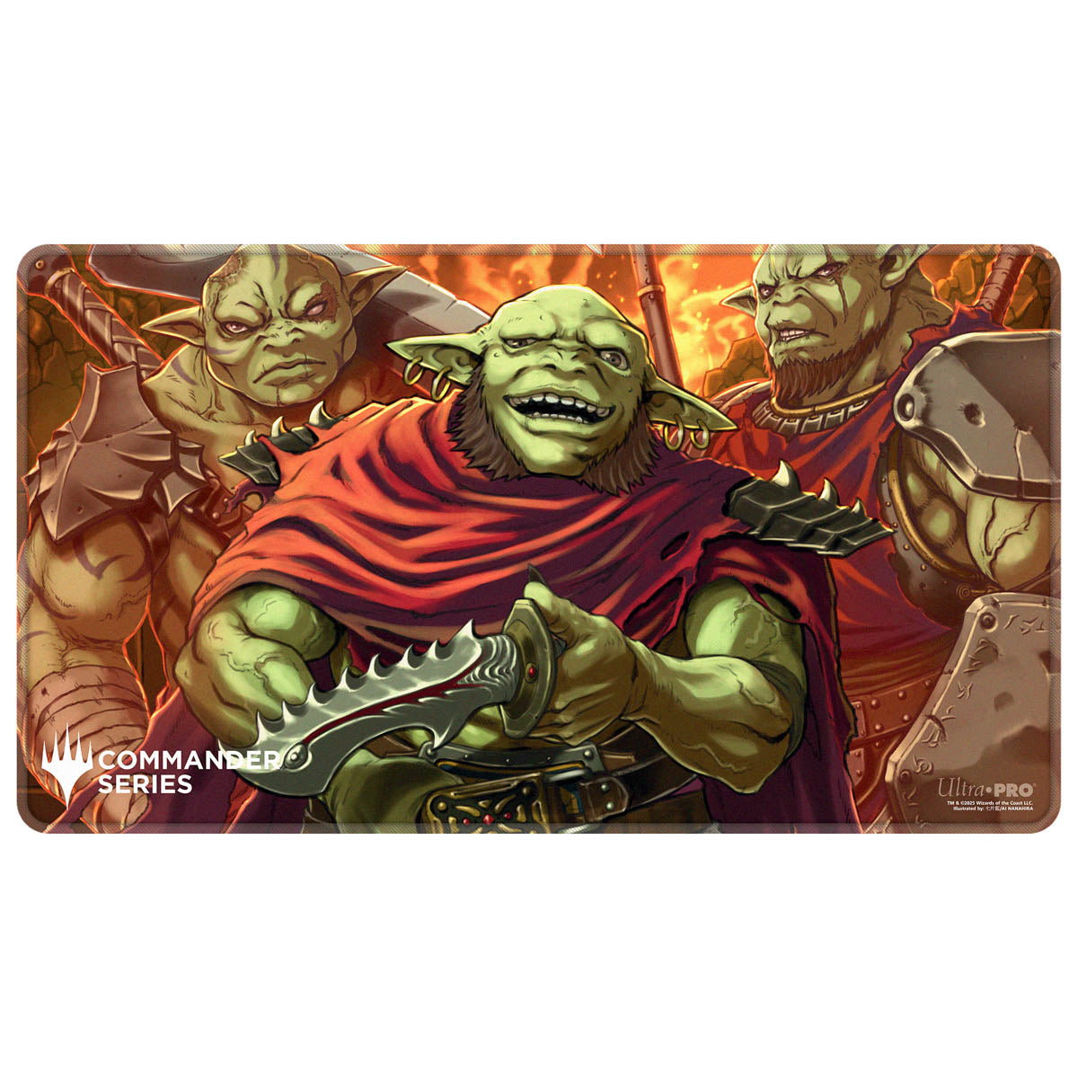 Magic: The Gathering - Release 6 - Fan Vote 1 Q1 2025 Stitched Edge Playmat - Krenko