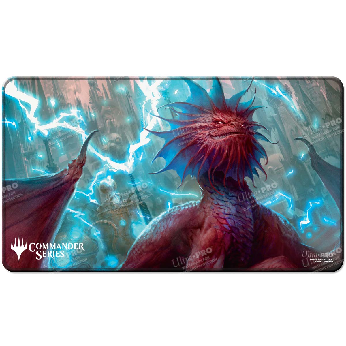 Magic: The Gathering - Commander Series - Release 3- Enemy Color- Q3 2024 Stitched Edge Playmat- Niv-Mizzet