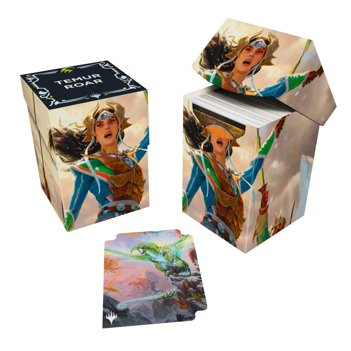 Magic: The Gathering - Return to Tarkir 100+ Deck Box - Temur Commander