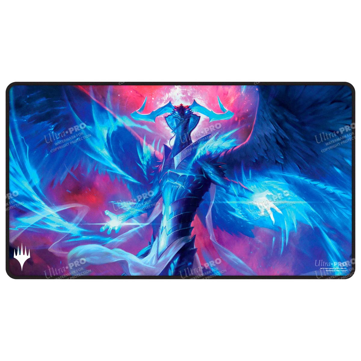 Magic: The Gathering - Return to Tarkir Black Stitched Playmat - Planeswalker