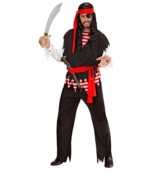 Pirate Shirt, Vest, Pants, Belt, Headband