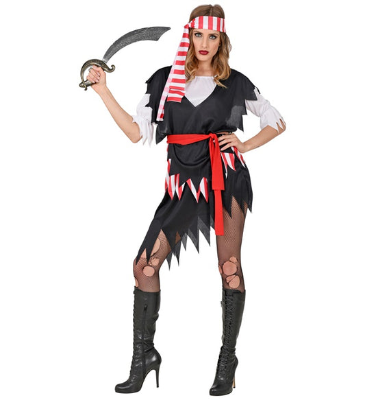 Pirate Dress, Belt, Headband