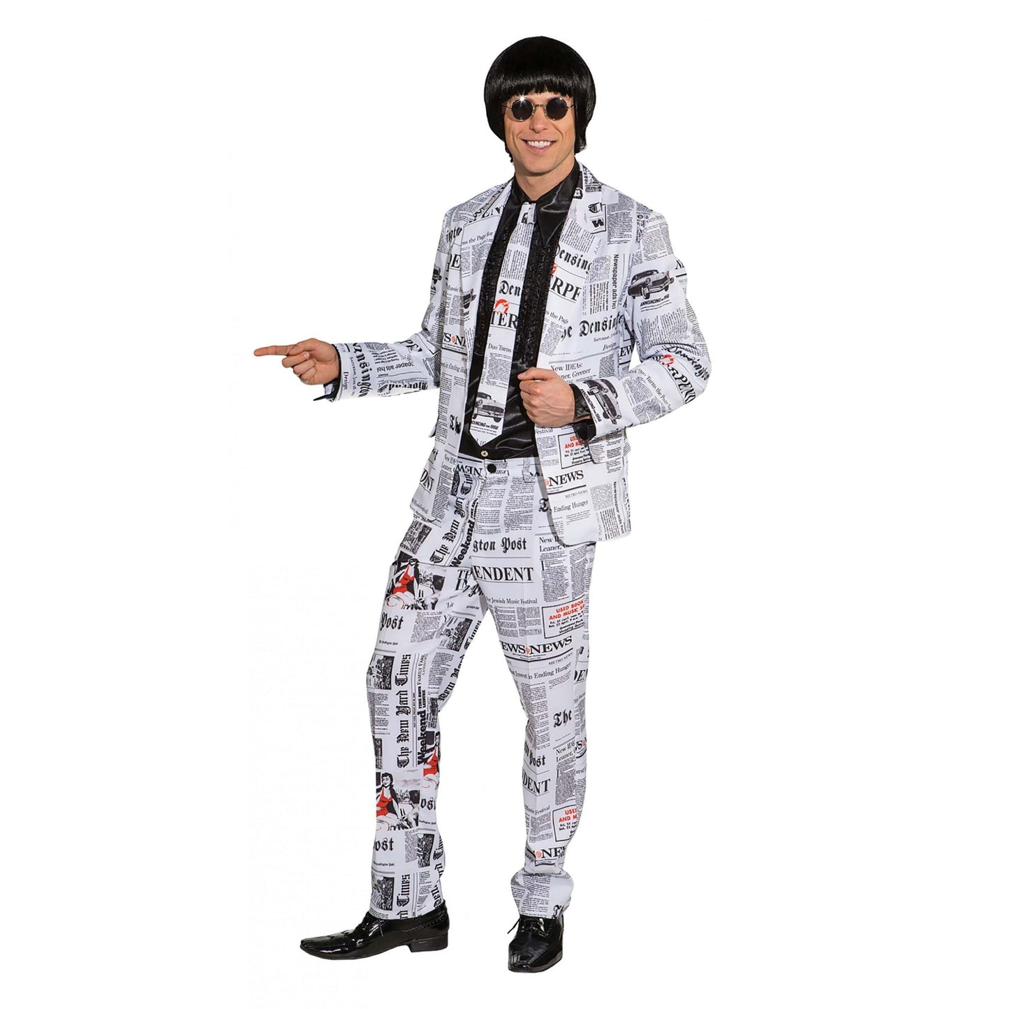 Newspaper Suit 1