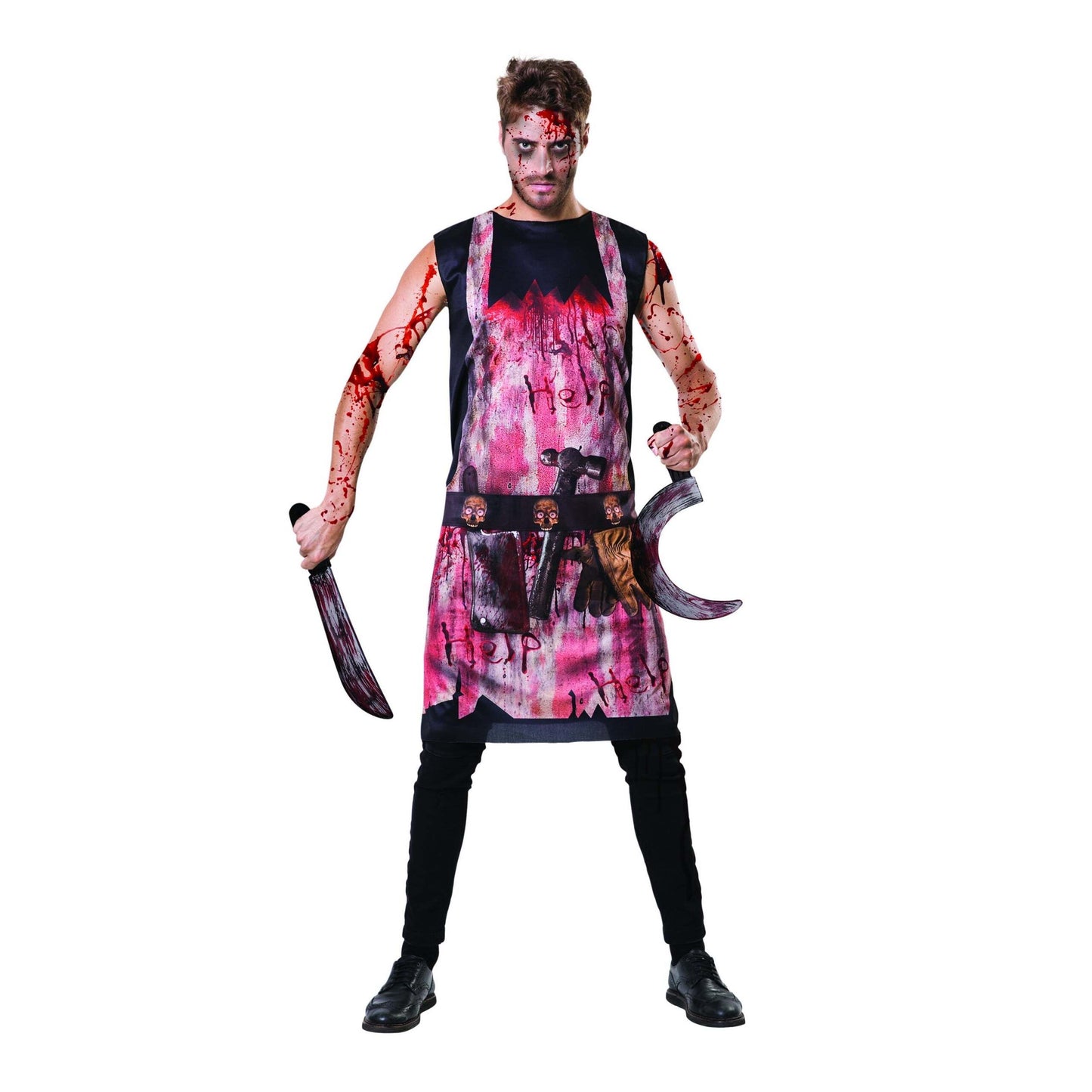 Bloody Butcher Apron Sublimation Print 1