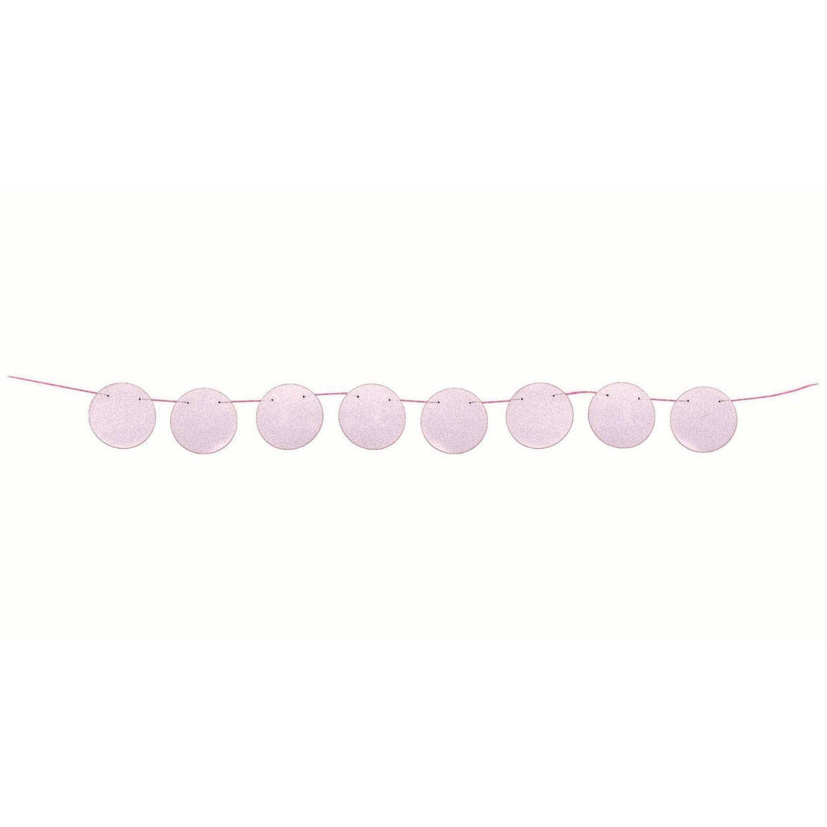 Pink Banner Circle Party Event Home Decoration 2.4m 8 Flags 1