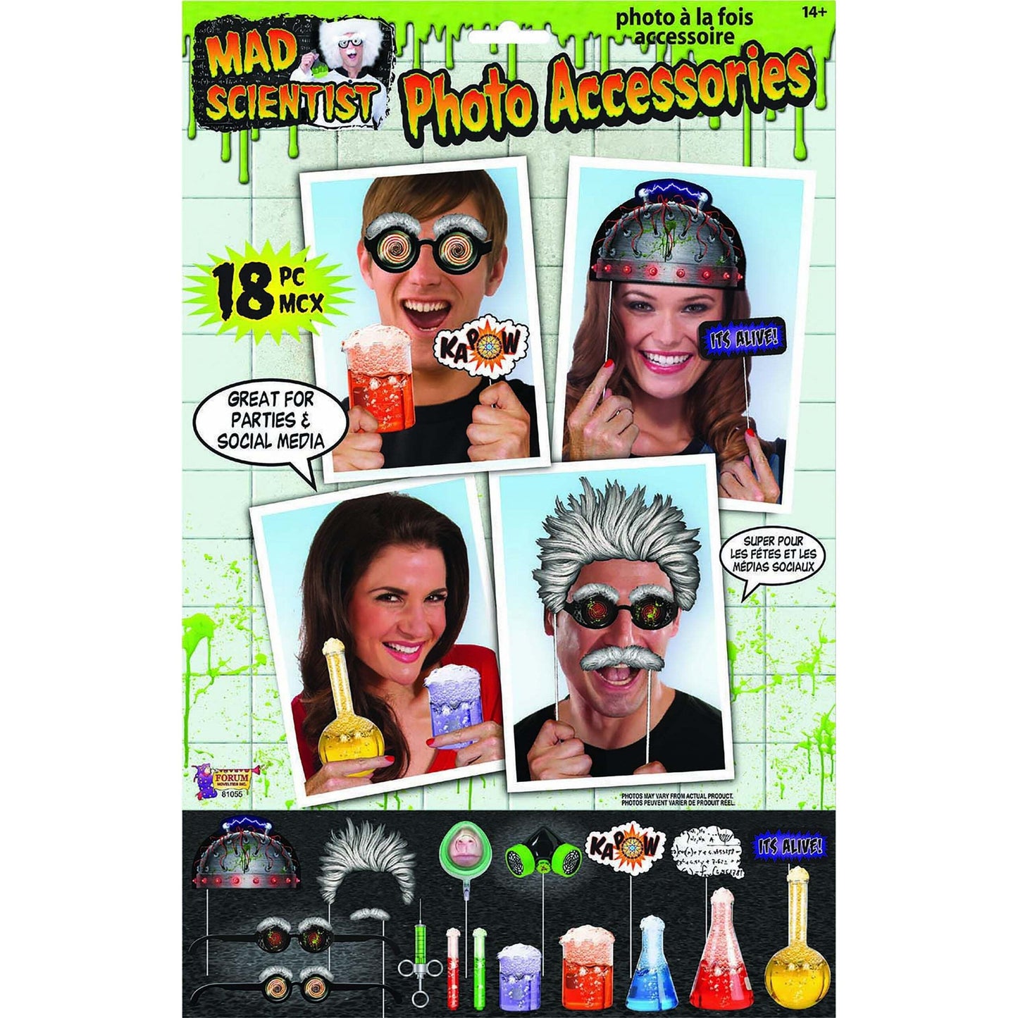 Mad Scientist Lab Photo Prop 1
