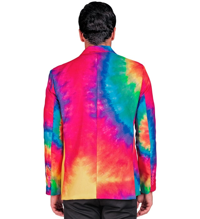 Neon Tie Dye Party Fashion Jacket Jacket