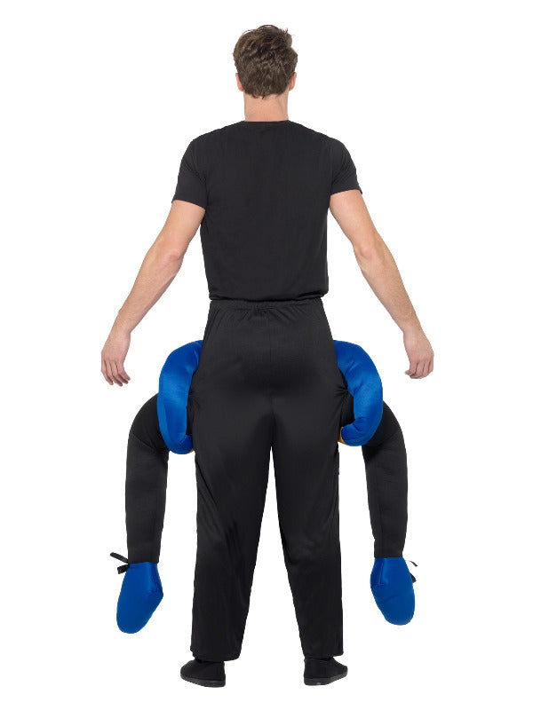 Piggyback President Trump Costume One Piece Suit with Mock Legs