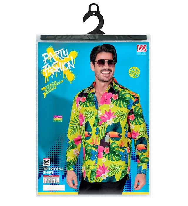 Neon Tropicana Party Fashion Shirt Shirt
