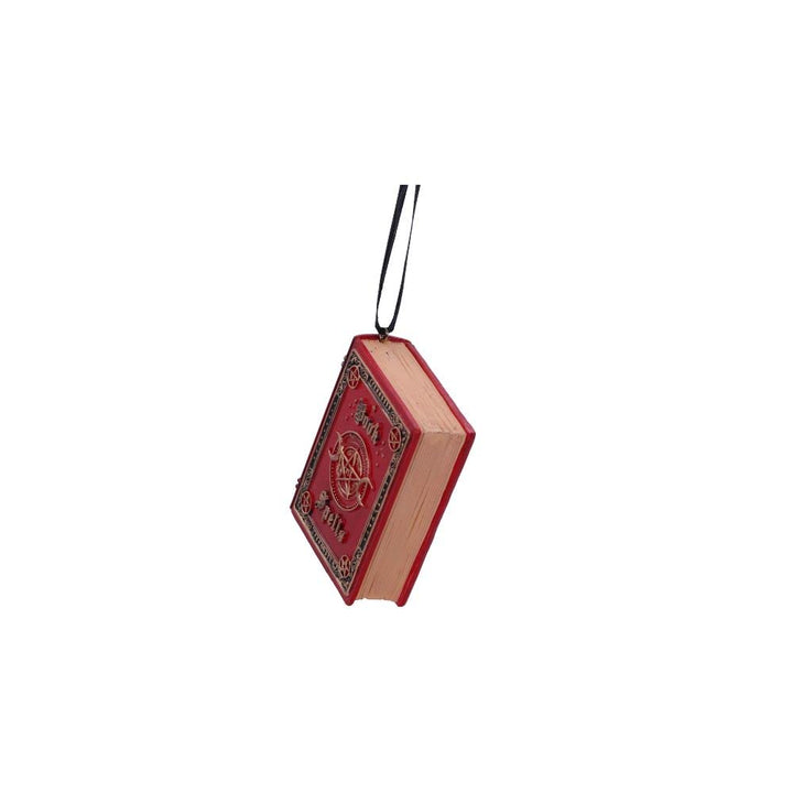 Red Book of Spells Hanging Ornament 7cm