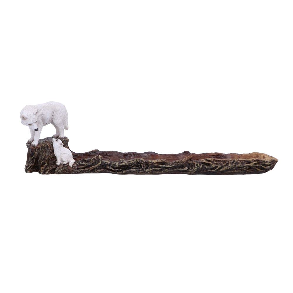 Wild Guide Wolf Incense Burner 28.5cm