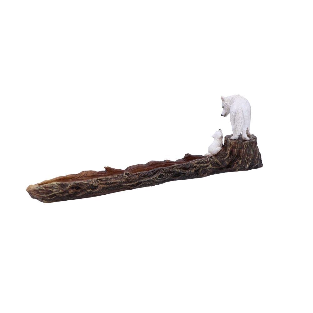 Wild Guide Wolf Incense Burner 28.5cm