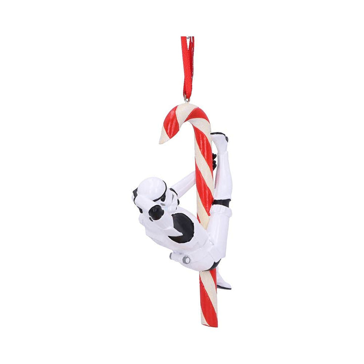 Stormtrooper Candy Cane Hanging Ornament 12cm Officially Licensed