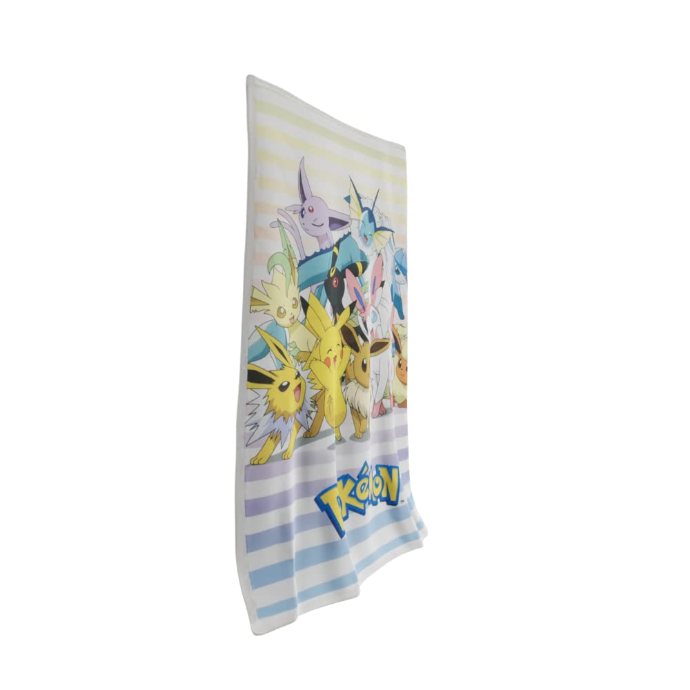 Pokemon Eevee Evolutions Throw Blanket 100 x 150cm