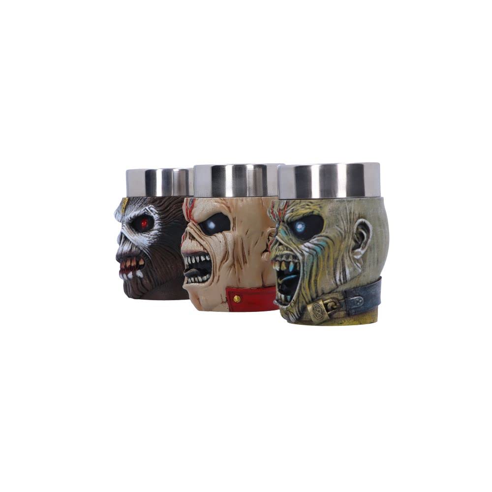 Iron Maiden Eddie Shot Glass Set 9cm Officially Licensed