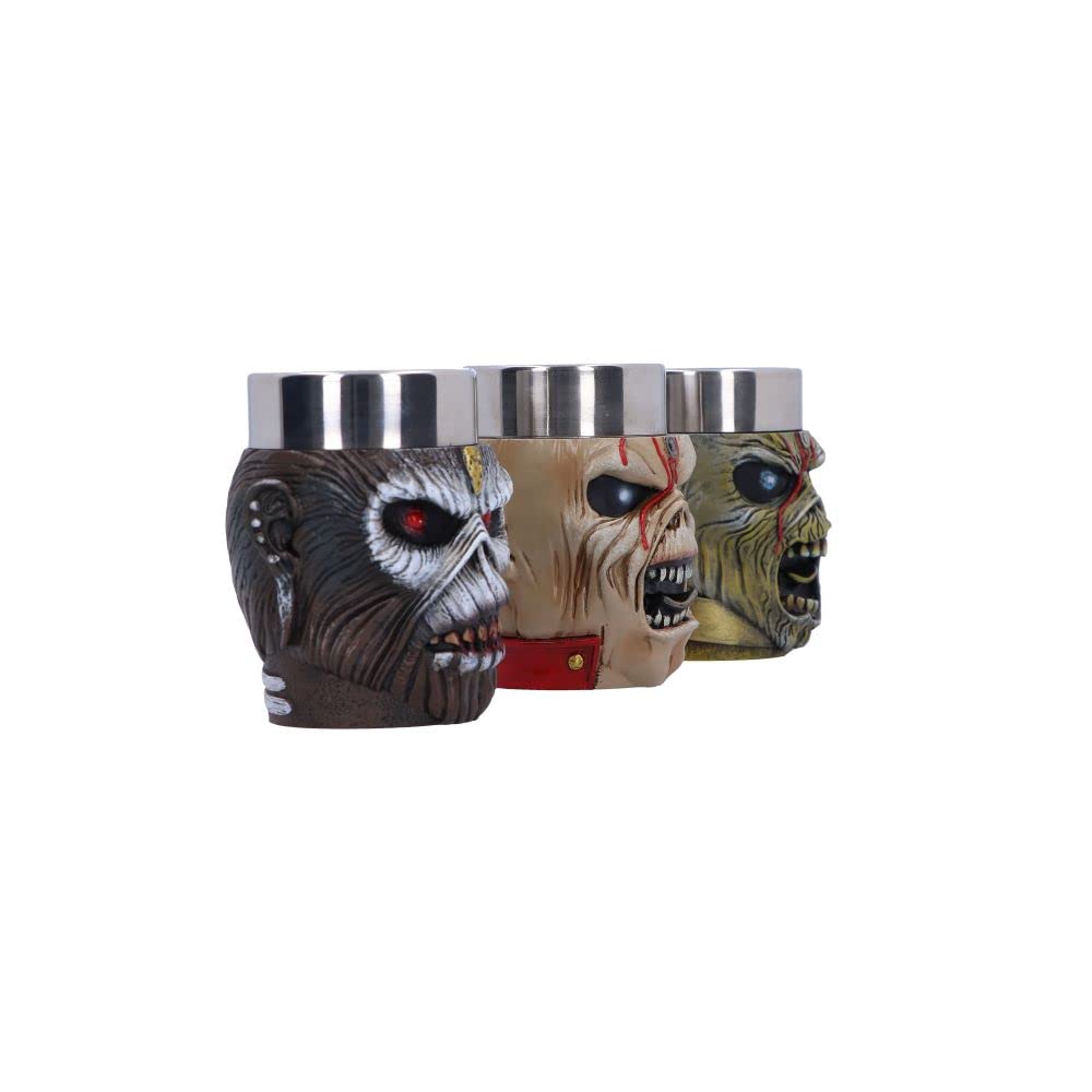 Iron Maiden Eddie Shot Glass Set 9cm Officially Licensed