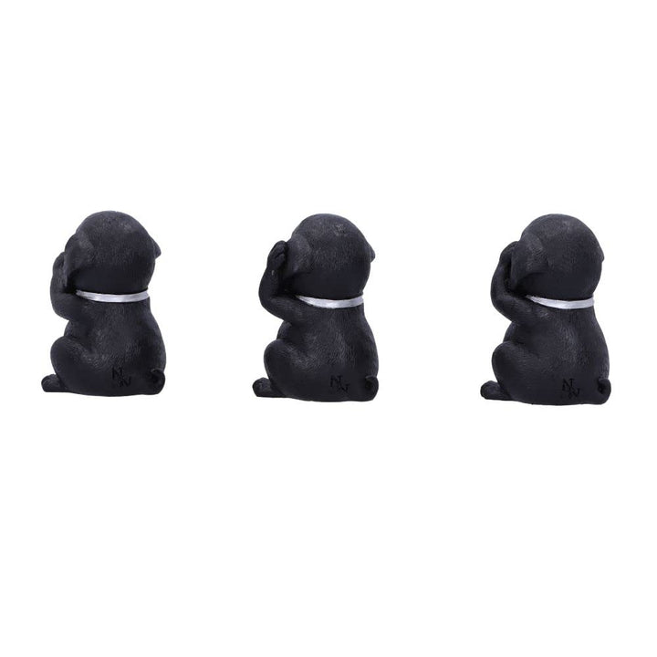 Three Wise Labradors 8.5cm