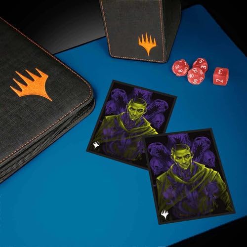 Magic The Gathering Duskmourn 100ct Deck Protector Sleeves Kaito Bane of Nightmares