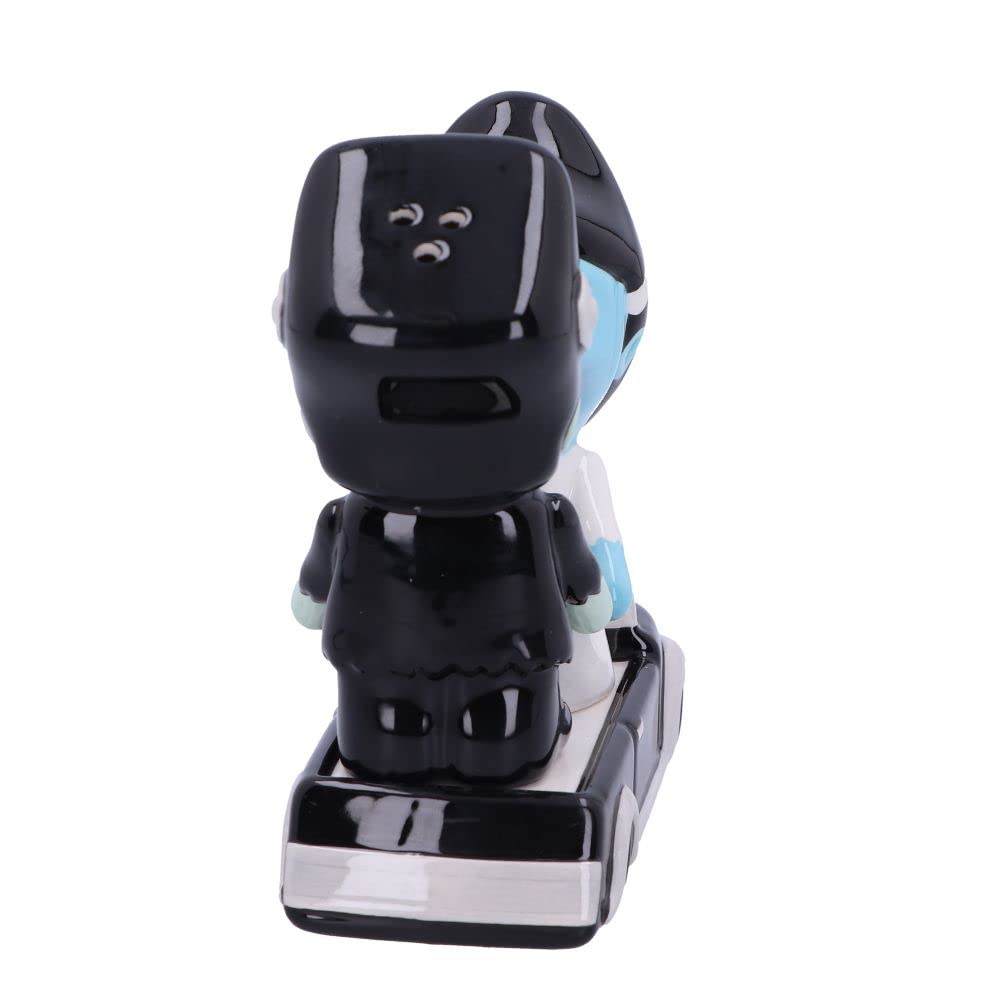 Frankenstein and His Bride Salt Pepper Shakers Made for Each Other 11.4cm