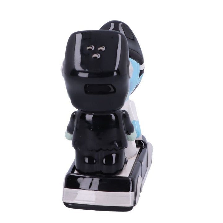 Frankenstein and His Bride Salt Pepper Shakers Made for Each Other 11.4cm