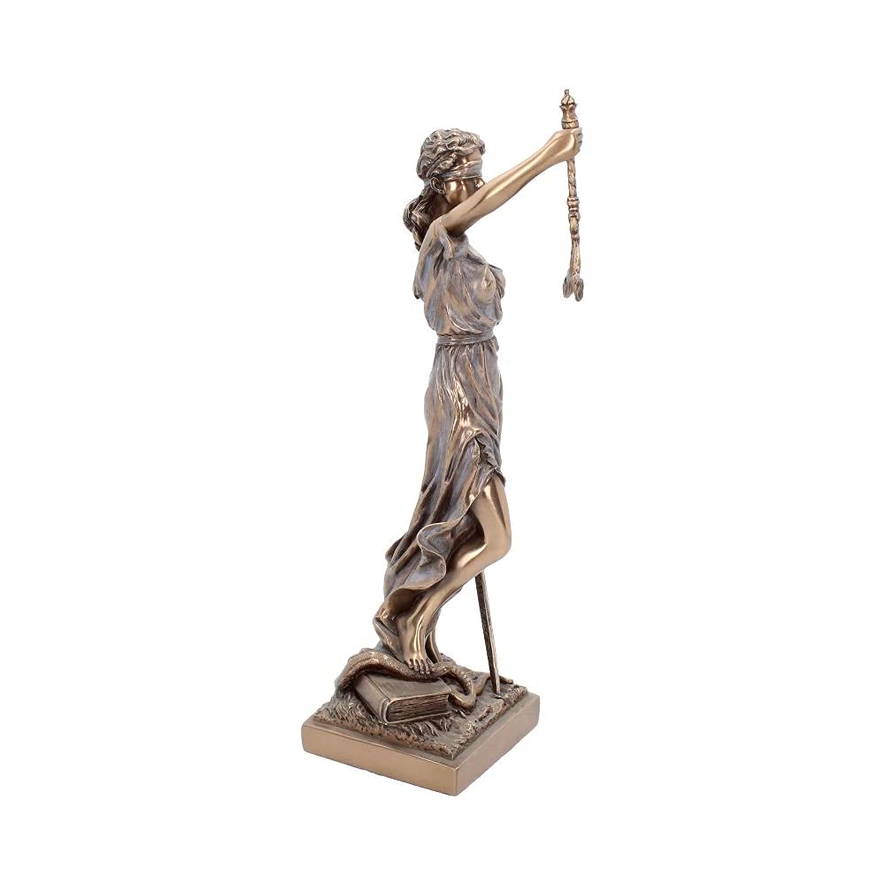Bronzed La Justicia The Goddess of Divine Justice 33cm
