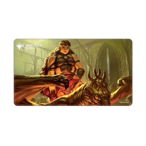 Commander Series 1 Mono Magda Stitched Playmat for Magic The Gathering 1