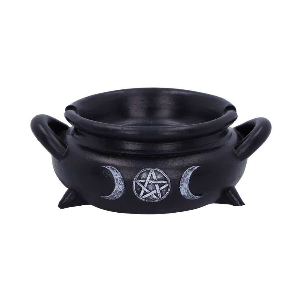 Set of Six Cauldron Bubble Witch Wiccan Incense Stick Burners 13cm
